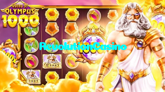 RevolutionCasino casino presented on mobile device in Pakistan with slots and live games